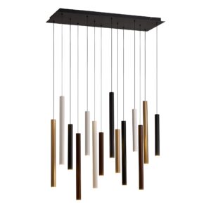 Cala * Lampara Base Cuadrada 14L Led Colantes - Variado