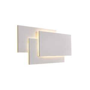 Tahiti Xl * Aplique Grande Led Cuadrados 36W - Blanco - 3000K
