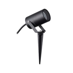 Quebec * Piqueta Exterior Negra Ip65 Gu10