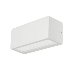 UTAH * APLIQUE EXTERIOR BLANCO IP65 - 1L*E27