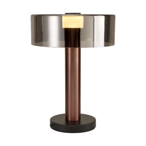 GIN * SOBREMESA LED GRANDE - ROSA + NEGRO