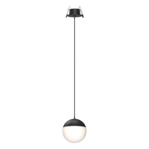 KILDA * COLGANTE LED 10W 3000K EMPOTRADO NEGRO