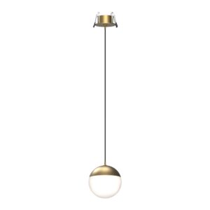 KILDA * COLGANTE LED 10W 3000K EMPOTRADO ORO