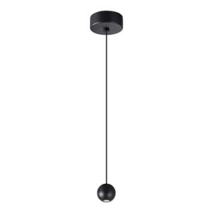 GRUISSAN * COLGANTE LED 5W 3000K NEGRO