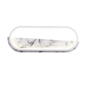 MARMOL * APLIQUE LED 20W - 3000K - METAL + MARMOL