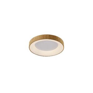 NISEKO II * PLAFON LED 30W D.38CM MADERA