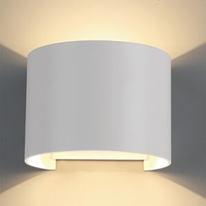 DAVOS * APLIQUE EXTERIOR LED R.* 2*6W 2700K DIMABLE BLANCO