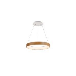 NISEKO II * LAMPARA 38 CM - CON MANDO - MADERA