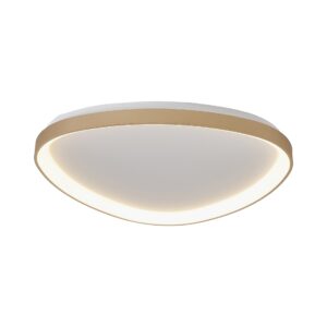 NISEKO II * PLAFON TRIANGULAR LED 61 CM - CON MANDO CCT - ORO