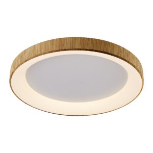 NISEKO II * PLAFON REDONDO 90 CM - CON MANDO CCT - MADERA