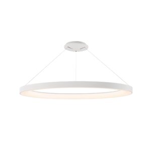NISEKO II * LAMPARA 90 CM - CON MANDO - BLANCO