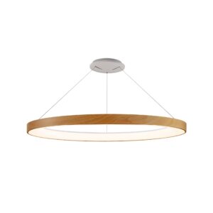 NISEKO II * LAMPARA 90 CM - CON MANDO - MADERA