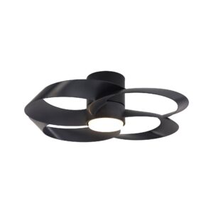 ROSE * Ceiling Lamp / Ventilation - Black