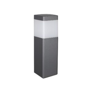 CHICAGO * SOBREMURO EXTERIOR GRIS OSCURO CUAD. 35CM IP65 E27