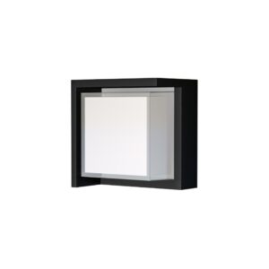 CREEK * APLIQUE EXTERIOR NEGRO LED IP65 - 15W - CCT