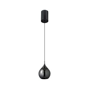 DROP*COLGANTE LED 7W 3000K 36° NEGRO PERLA