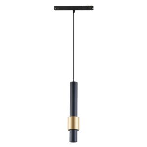 MAGNETO* COLGANTE 7W NEGRO/ ORO 2700K TRIAC