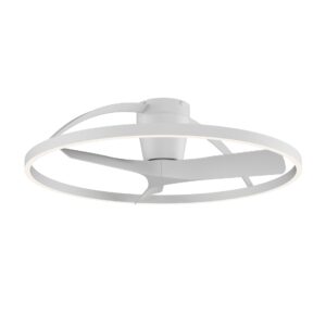 NEPAL II * VENTILADOR / PLAFON LED - BLANCO