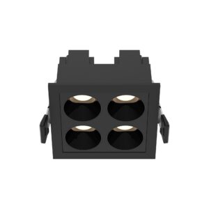 BLAU * FOCO EMPOTRAR 4L 10W 3000K NEGRO