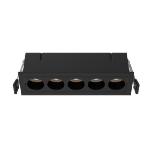 BLAU * FOCO EMPOTRAR 5L 12W 3000K NEGRO