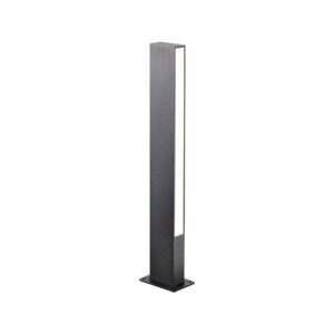 LOTUS * BOLARDO 60CM IP65 10W 3000K GRIS OSCURO