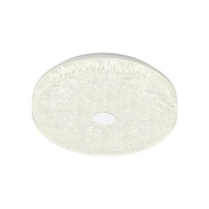 FROZEN* DIMMABLE ROUND WHITE LED CEILING LIGHT 48CM - WITH REMOTE