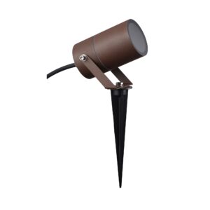 QUEBEC * PIQUETA EXTERIOR IP65 GU10 CORTEN