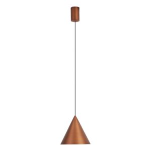 CONO * COLGANTE LED 10W - COBRE - 18 CM - DIMABLE TRIAC