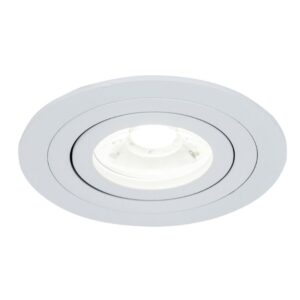 Basico Gu10 * Empotrable Redondo Blanco