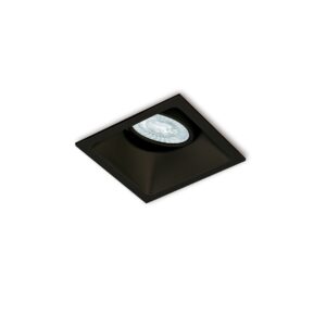 Comfort Gu10 * Empotrable Cuadrado Negro