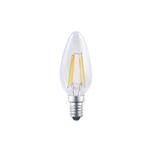 Bombilla Led - E14 Vela Filamento - 4W - 2700K - 400Lm - 360º