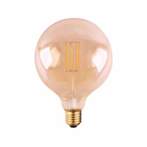 Bombilla Led Vintage Ambar G125 - E27 – 6,5W - 2200K