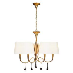 Paola*Oro* Lampara 6L (3 Brazos)
