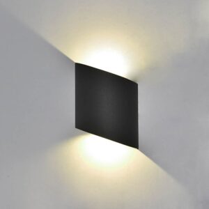 Sochi * Aplique Exterior Red. Led* 2*3W 3000K  Gris Oscuro