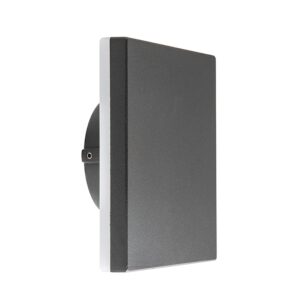 Bora * Aplique Exterior Cua. Led 9,6W 3000K Gris Oscuro