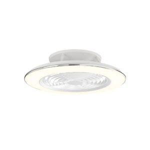 Alisio * Ventilador Plafon Blanco Led Con Mando
