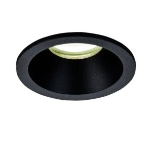 Comfort Ip * Empotrable Redondo Negro