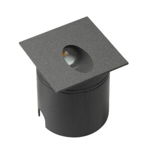 Aspen * Señalizador Cuadrado 3W 3000K Gris Oscuro