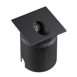 Aspen * Señalizador Cuadrado 3W 3000K Negro