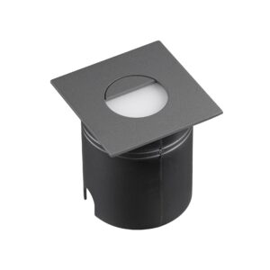 Aspen * Señalizador Cuadrado 3W 3000K Gris Oscuro