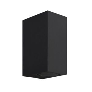 Kandanchu * Aplique Exterior Cuad. 2L*Gu10 Negro