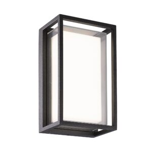 Chamonix * Aplique Exterior Gris Oscuro Led Ip65 - 9W - 3000K