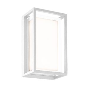 Chamonix * Aplique Exterior Blanco Led Ip65 - 9W - 3000K