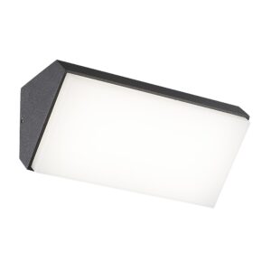 Solden * Aplique Exterior Horiz. Gris Oscuro Led Ip65 - 9W - 3000K