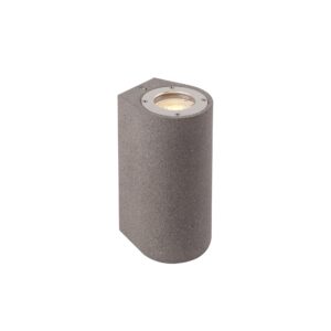 Levi * Aplique Exterior R Gris Oscuro Ip65 2L*Gu10