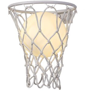 Basketball * Aplique Cesta Baloncesto Blanco