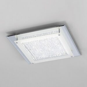 Crystal Led * Plafon Cuadrado Mediano 36 Cm