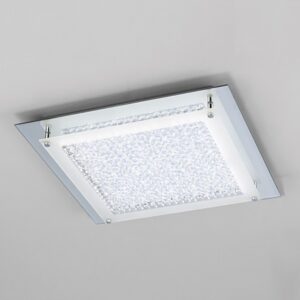 Crystal Led * Plafon Cuadrado Grande 42 Cm