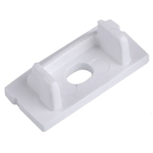 Tapa C/ Aguj Perfil Alu. Blanco 2000*17.1*8.5Mm
