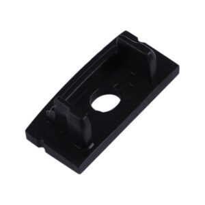 Tapa C/ Aguj Perfil Alu. Negro 2000*17.1*8.5Mm